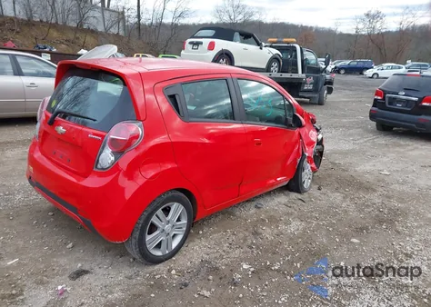 2015 Chevrolet Spark Ls Cvt из США, поврежденный, VIN KL8CB6S97FC788801